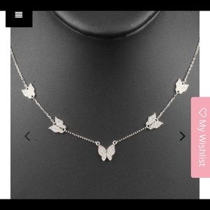 Lisa Robertson Couture Inspired Butterfly Necklace.   Never worn